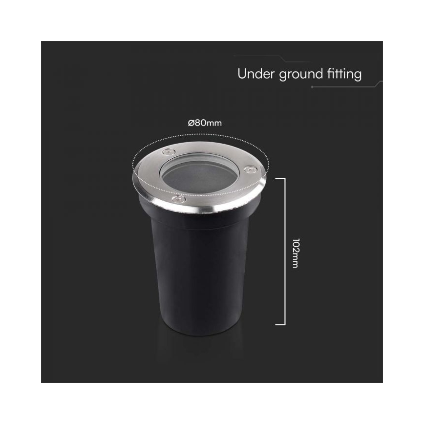 Luz de entrada para exteriores 1xGU10/35W/230V IP67