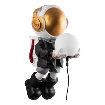 Luz de pared infantil ASTRONAUT 1xE14/40W/230V, cobre