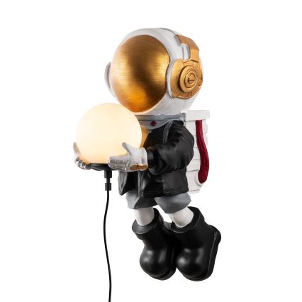 Luz de pared infantil ASTRONAUT 1xE14/40W/230V, cobre