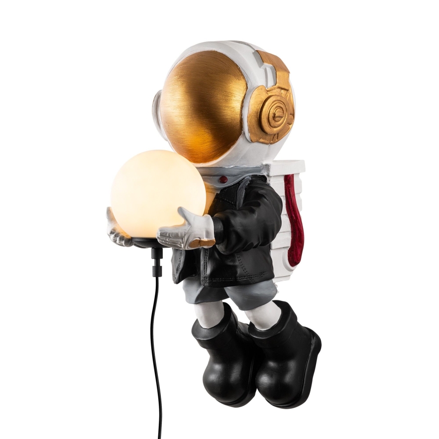Luz de pared infantil ASTRONAUT 1xE14/40W/230V, cobre