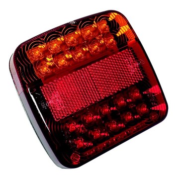 Luz de posición LED MULTI LED/1,5W/12V IP67 rojo/naranja