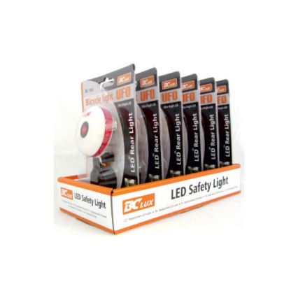 Luz de seguridad LED para bicicletas BCLUX LED/2xAAA
