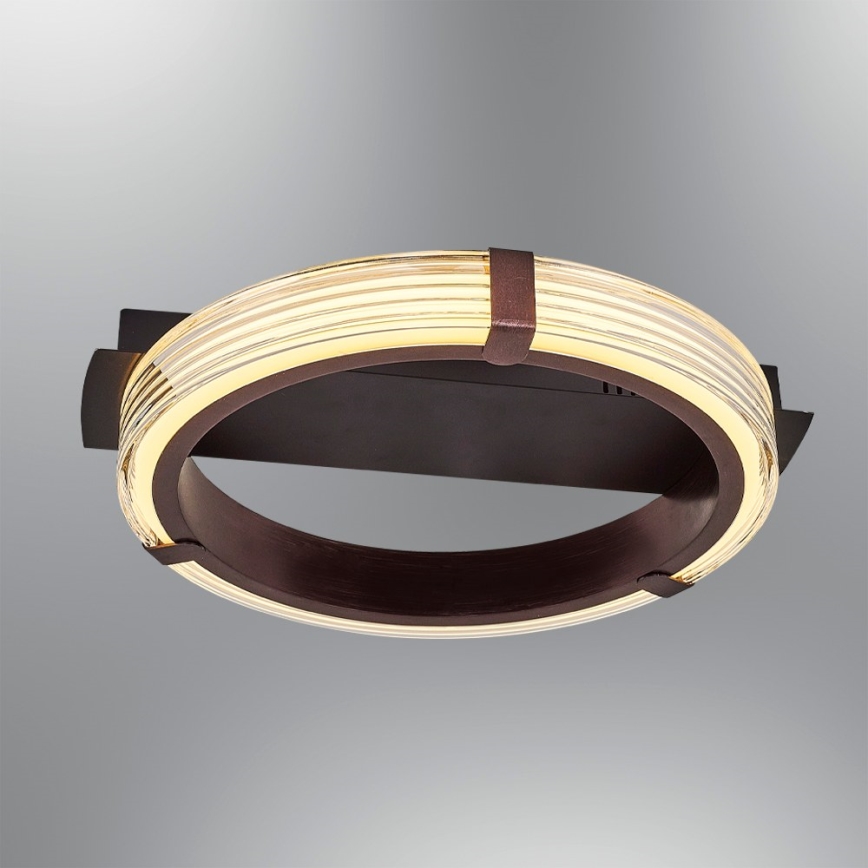 Luz de techo LED JESI LED/2W/230V 3000K marrón