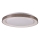 Luz de techo LED regulable para baño GRAŻYNA LED/48W/230V 3000-6000K diá. 41 cm IP44 gris + control remoto