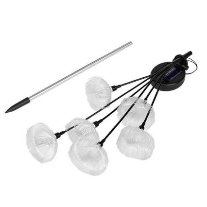 Luz decorativa solar LED/1,2V 3000K 80 cm 600 mAh IP44
