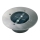 Luz empotrada LED Solar con sensor crepuscular LED/0,12W/2xAAA IP67 acero inoxidable anillo