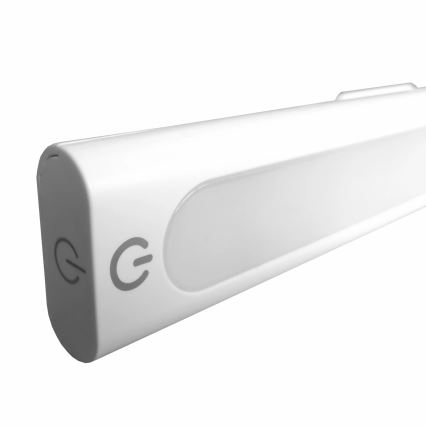 Luz LED magnética táctil bajo mueble de cocina LED/2,5W/5V USB 2700/4000/6500K 1200 mAh 35 cm blanco