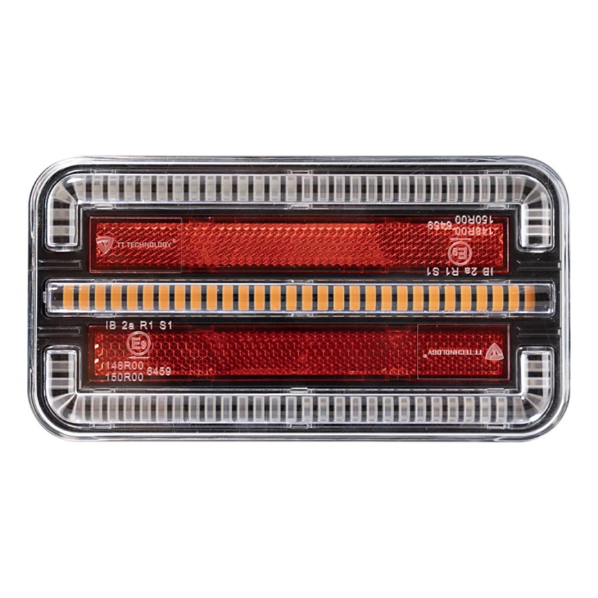 Luz LED combinada con intermitente dinámico LED/12-24V IP65