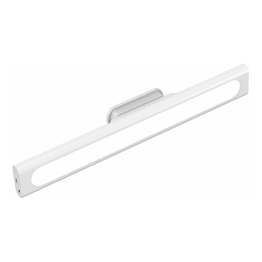 Luz LED magnética táctil bajo mueble de cocina LED/2,5W/5V USB 2700/4000/6500K 1200 mAh 35 cm blanco