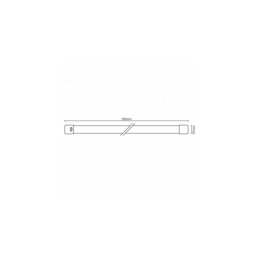 Luz LED mueble de cocina LED/9W/230V IP40