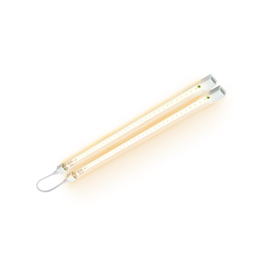 Lámpara LED para cultivo de plantas GROWLY 2xLED/8,5W/230V blanca