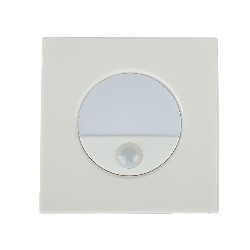Lámpara LED para escaleras con sensor de movimiento LED/3W/230V 4000K blanco