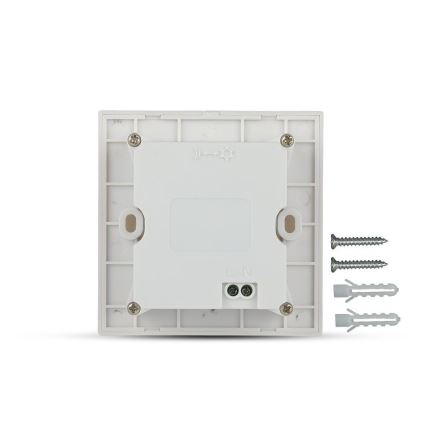 Lámpara LED para escaleras con sensor de movimiento LED/3W/230V 4000K blanco