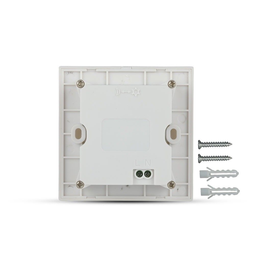 Lámpara LED para escaleras con sensor de movimiento LED/3W/230V 4000K blanco