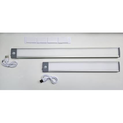Iluminación LED recargable para muebles con sensor LED/3,5W/5V USB 800 mAh 4200K 46 cm