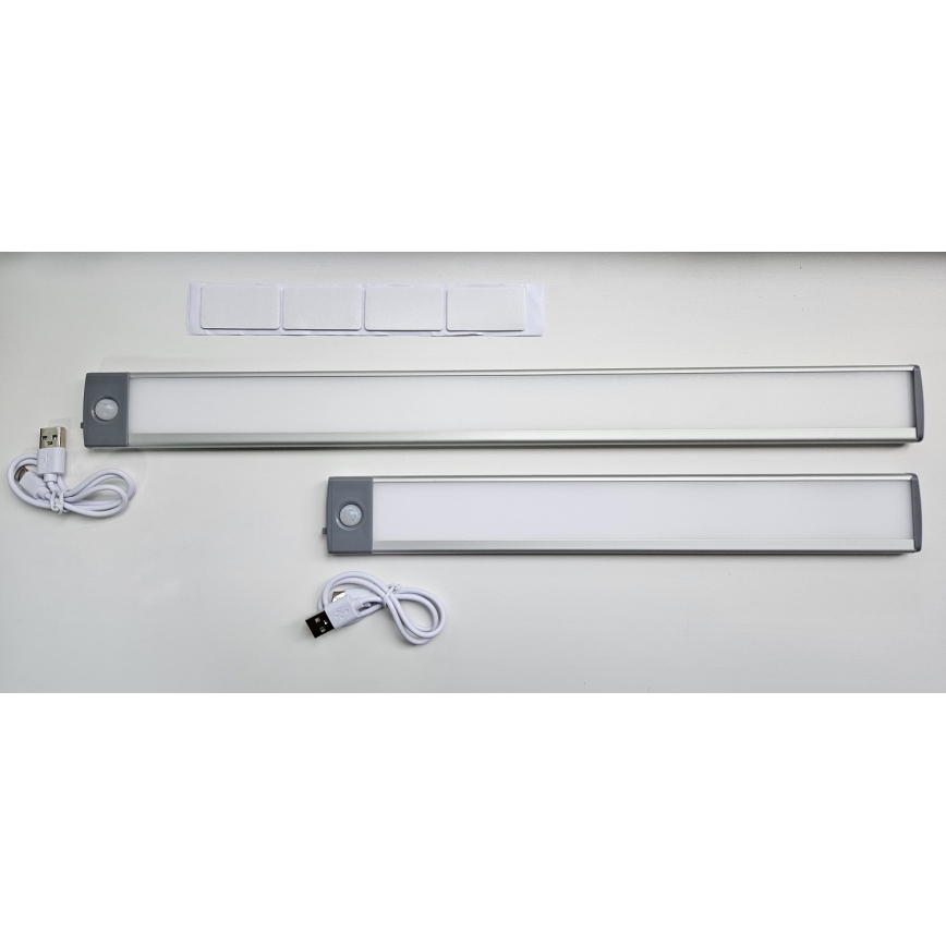 Iluminación LED recargable para muebles con sensor LED/3,5W/5V USB 800 mAh 4200K 46 cm
