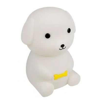 Luz nocturna infantil recargable LED RGBW regulable LED/2,5W/5V 3000K 1200 mAh con diseño de perro