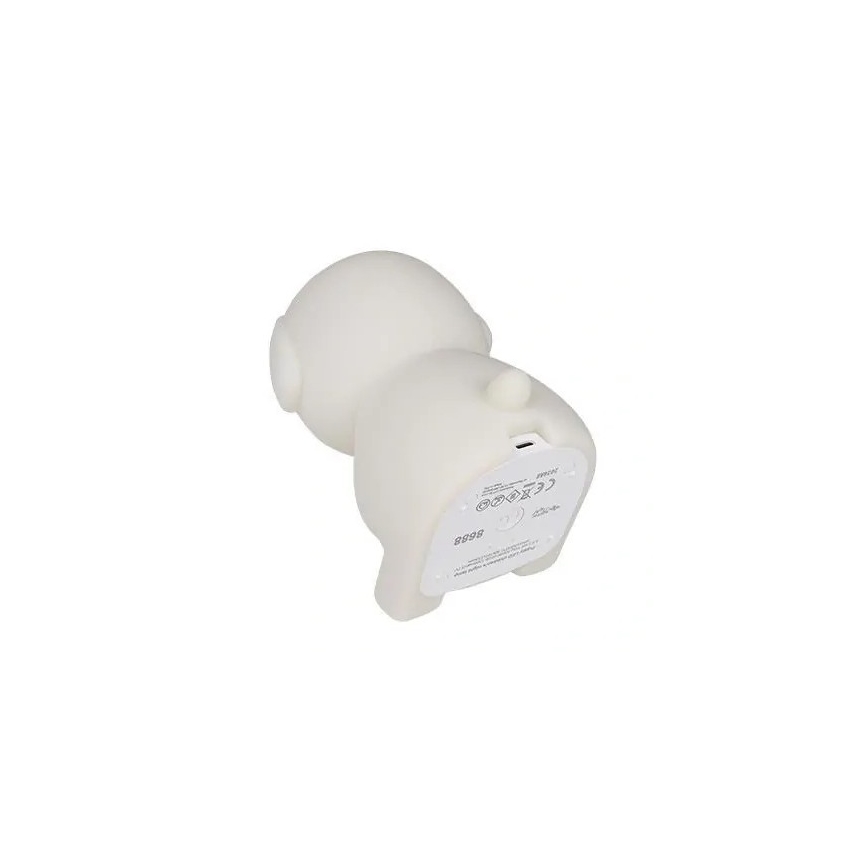 Luz nocturna infantil LED RGBW regulable y recargable LED/2,5W/5V 3000K 1200 mAh perro