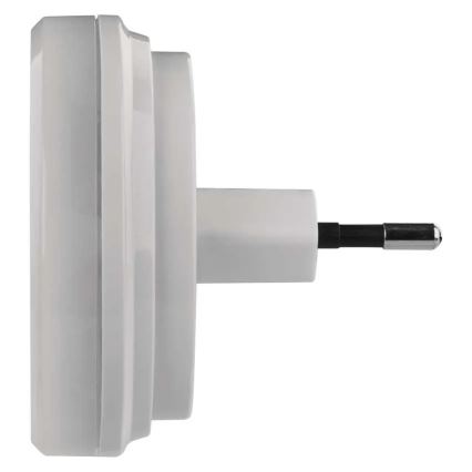 Luz nocturna LED con sensor crepuscular LED/0,3W/230V