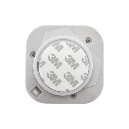 Luz nocturna LED con sensor LED/0,5W/4,5V 3xAAA blanco