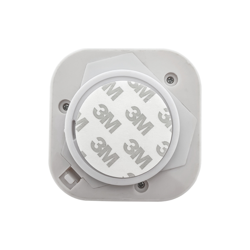 Luz nocturna LED con sensor LED/0,5W/4,5V 3xAAA blanco