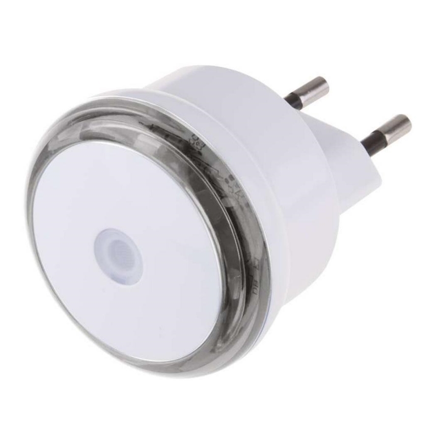 Luz nocturna LED para enchufe con sensor de luz 3xLED/0,5W/230V