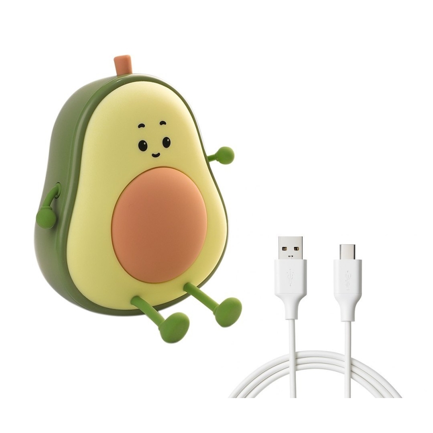 Luz nocturna infantil recargable y táctil LED regulable AVOCADO LED/1W/5V 1200 mAh
