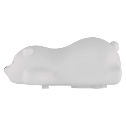 Luz nocturna táctil recargable LED RGB, 3,7 V 1200 mAh, con diseño de oso