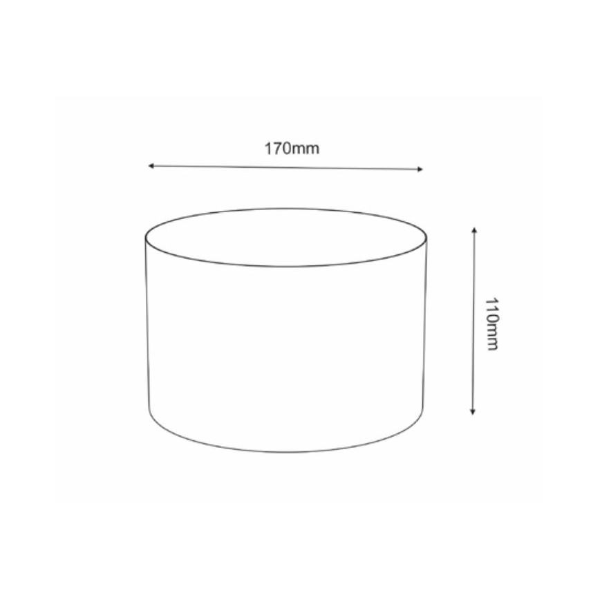 Maceta 11x17 cm dorado