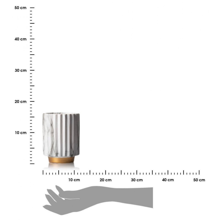 Maceta de cerámica BLUM MARABELING 16x12 cm