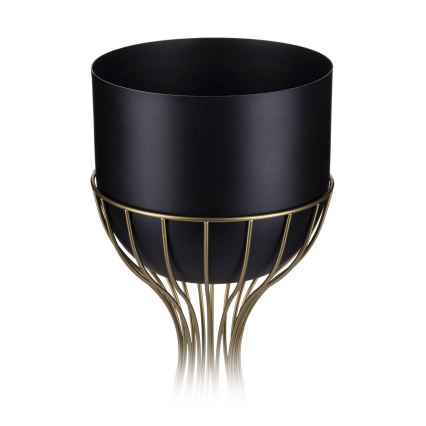 Macetero de metal LOFT 68x20 cm dorado/negro
