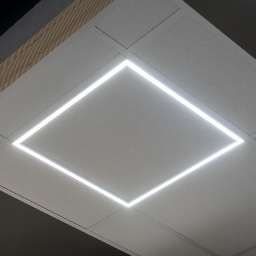 Marco empotrable LED AVAR LED/32W/230V 4000K UGR19 59,5x59,5 cm