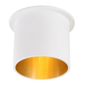 Marco para lámpara empotrable MOLO 1xGU10/GU5,3/MR16/50W/230V/12V blanco/dorado