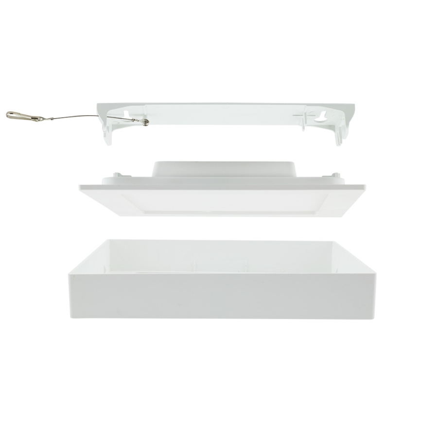 Marco para LED/18 a 24W/230V Iluminación empotrable de techo