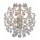 Markslöjd 102334 - Aplique ROSENDAL 1xE14/40W/230V dorado
