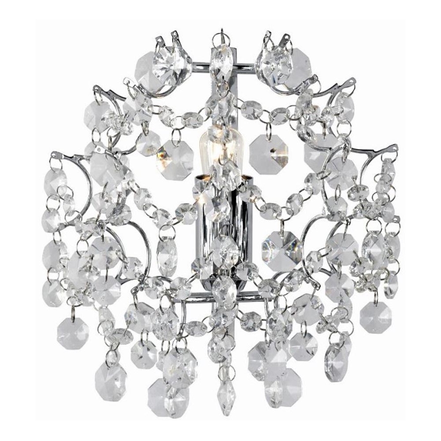 Markslöjd 102335 - Aplique ROSENDAL 1xE14/40W/230V cromo brillante