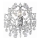 Markslöjd 102335 - Aplique ROSENDAL 1xE14/40W/230V cromo brillante