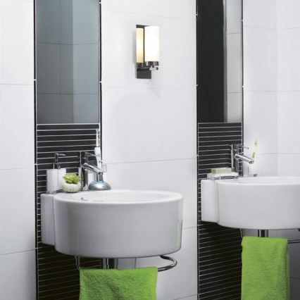 Markslöjd 102476 - Aplique de baño NORRSUNDET 1xE14/40W/230V IP44