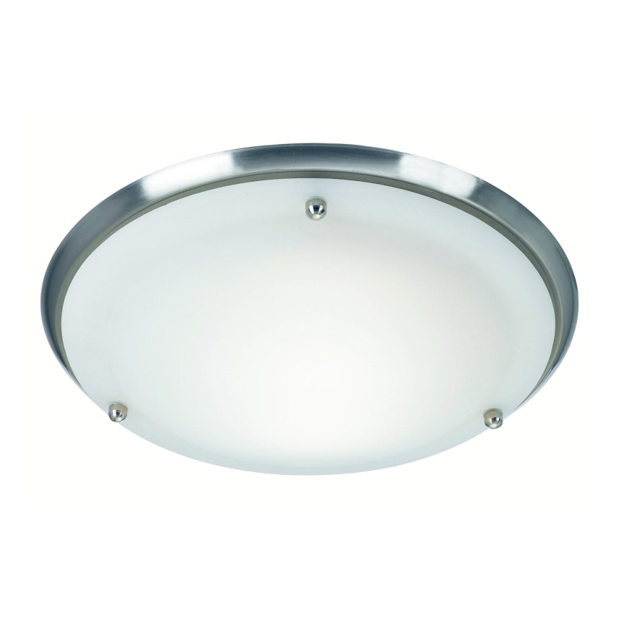 Markslöjd 102527 - Plafón de baño ARE 1xE27/60W/230V IP44 cromo mate