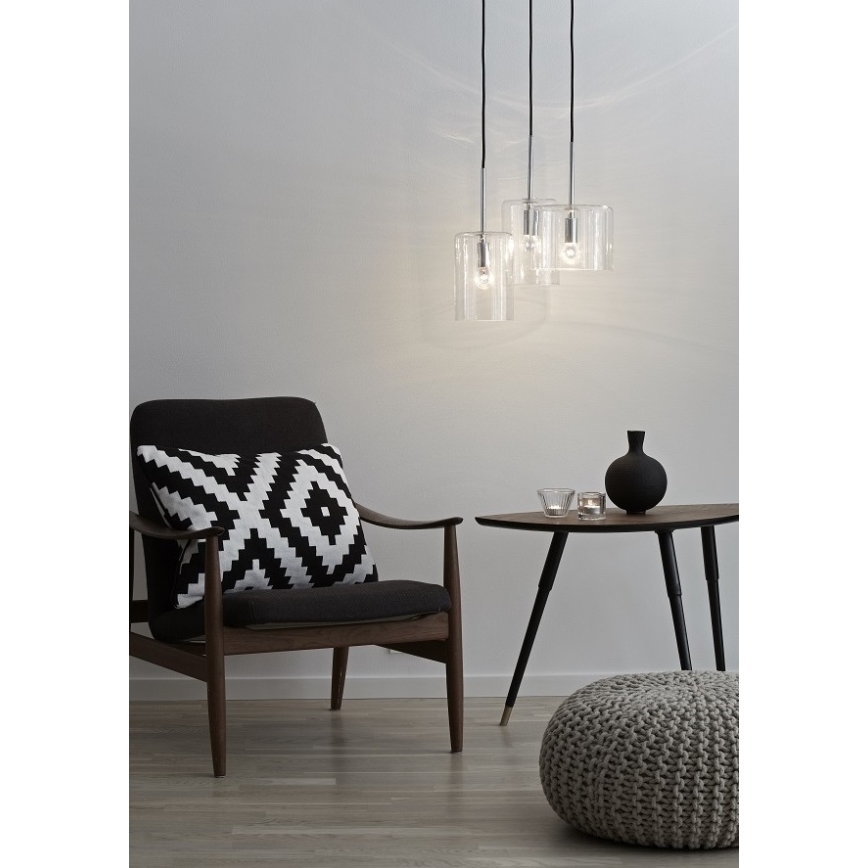 Markslöjd 105099 - Lámpara colgante ROCKFORD 3xE14/40W/230V