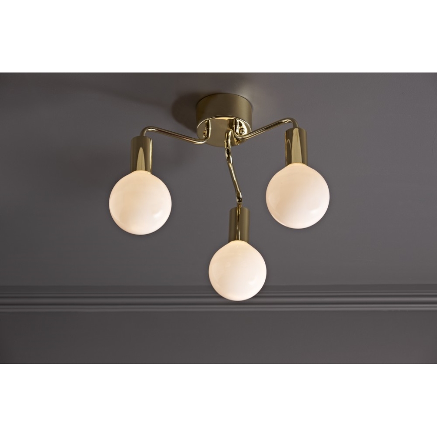 Markslöjd 105774 - Plafón HISTORY 3xE27/28W/230V