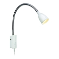 Markslöjd 105939 - Lámpara flexible LED TULIP LED/2,5W/230V blanca