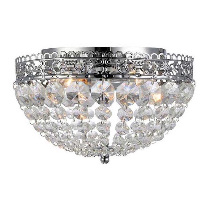 Markslöjd 106062 - Aplique de cristal SAXHOLM 2xE14/40W/230V