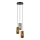 Markslöjd 106072 - Lámpara suspendida con alambre STORM 3xE27/40W/230V