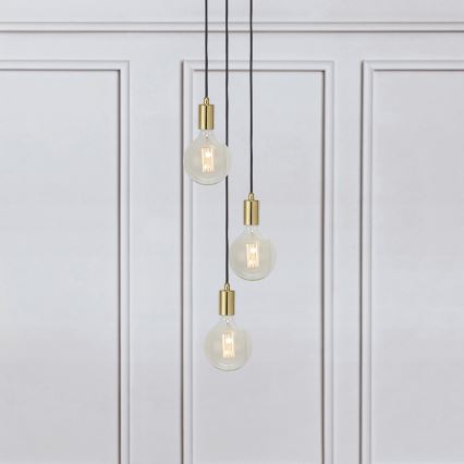 Markslöjd 106333 - Lámpara suspendida con alambre SKY 3xE27/60W/230V