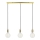 Markslöjd 106335 - Lámpara suspendida con alambre SKY 3xE27/60W/230V