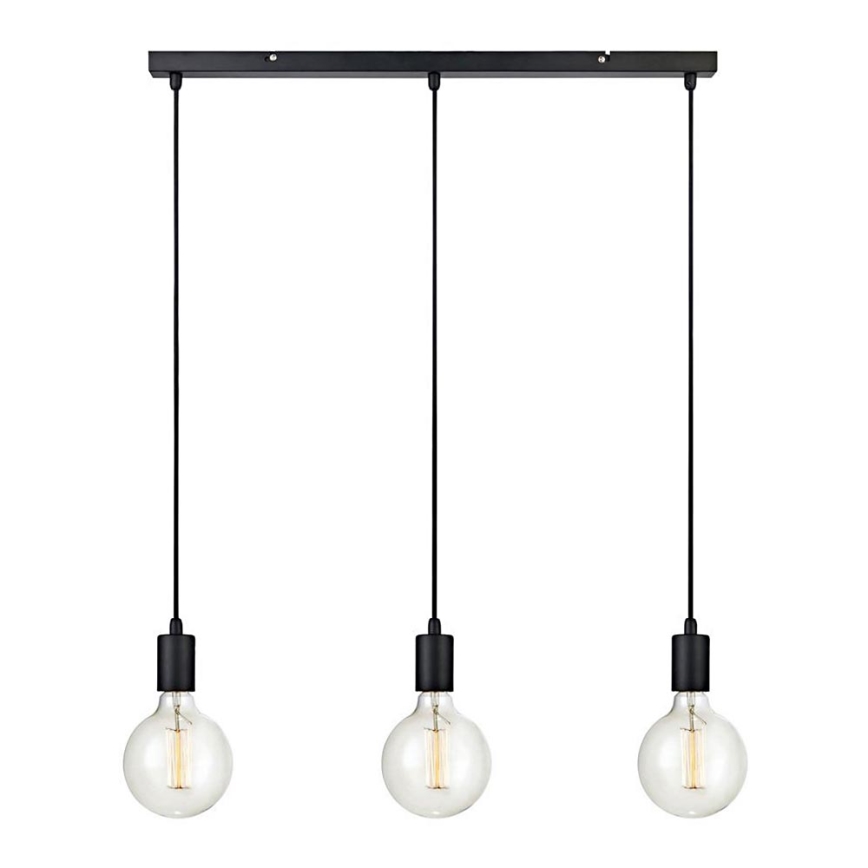 Markslöjd 106336 - Lámpara suspendida con alambre SKY 3xE27/60W/230V