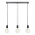 Markslöjd 106336 - Lámpara suspendida con alambre SKY 3xE27/60W/230V