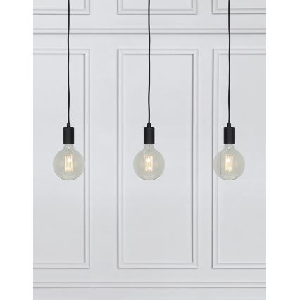 Markslöjd 106336 - Lámpara suspendida con alambre SKY 3xE27/60W/230V
