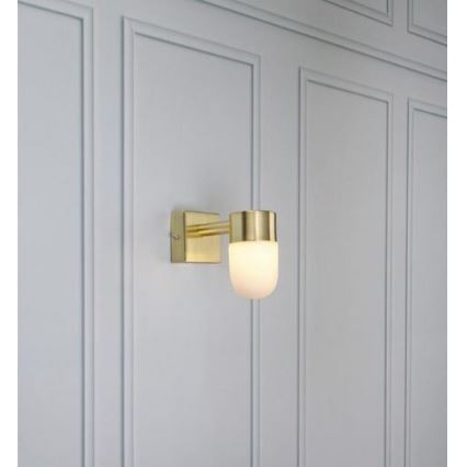 Markslöjd 106374 - Aplique de baño MENTON 1xG9/18W230V IP44